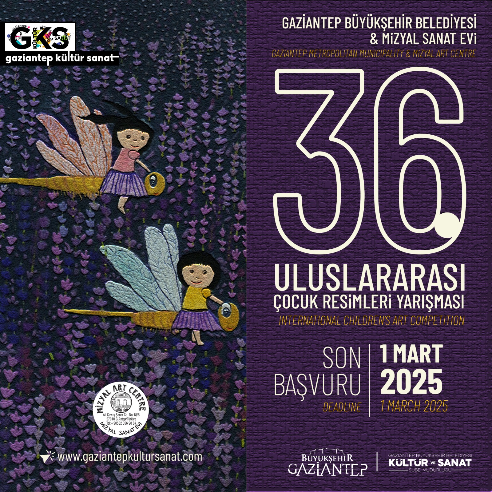 36. Uluslararası Çocuk Resim Yarışması İçin Başvurular Başladı