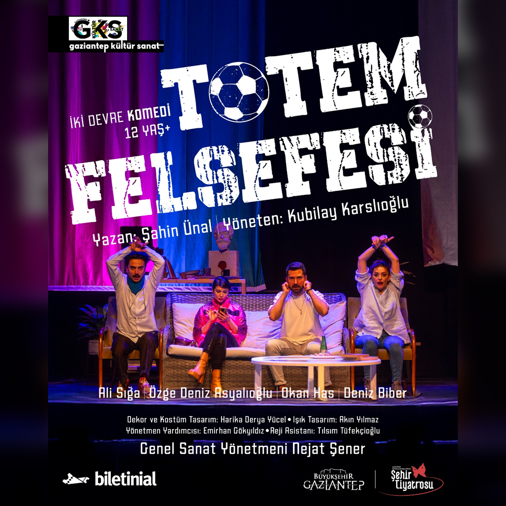 GBB Şehir Tiyatrosu “Totem Felsefesi” Oyun Gösterimi 