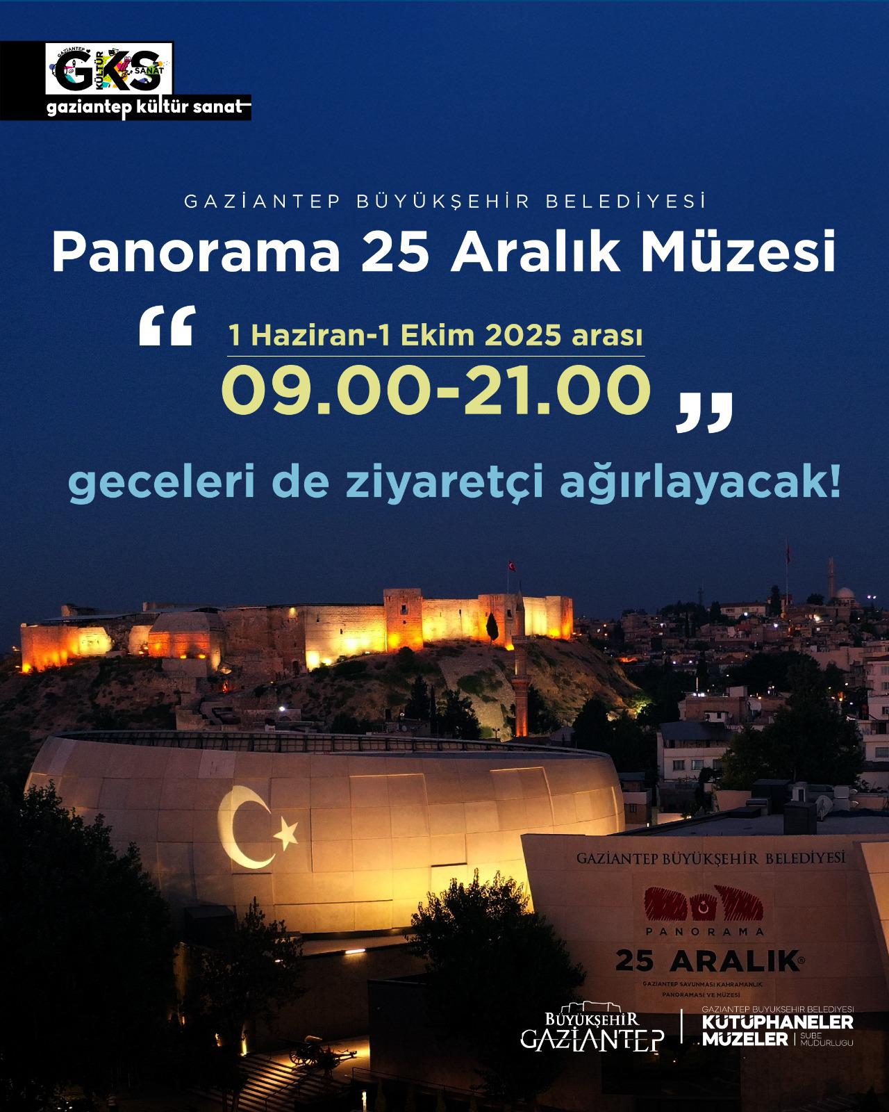 Panorama 25 Aralık Müzesi’nde yaz akşamları başlıyor! 