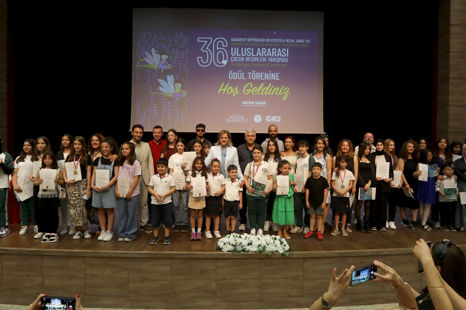 36. Uluslararası Çocuk Resim Yarışması’nın Ödül Töreni Düzenlendi