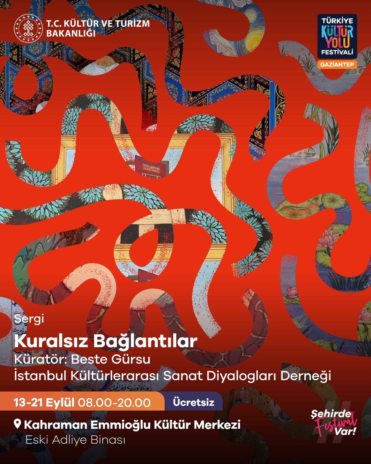 Gastroantep Kültür Yolu Festivali - Kuralsız Bağlantılar Sergisi