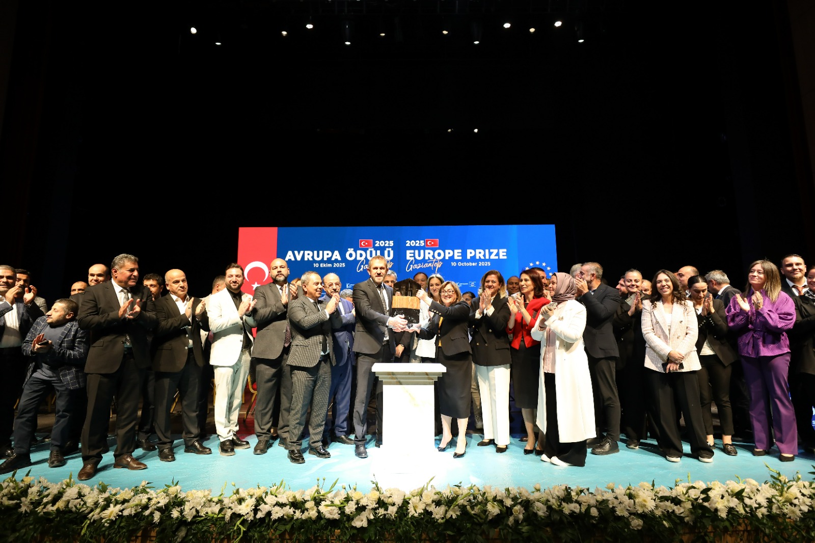 Gaziantep’e Avrupa’nın En Prestijli Yerel Yönetim Ödülü: “Europe Prize”
