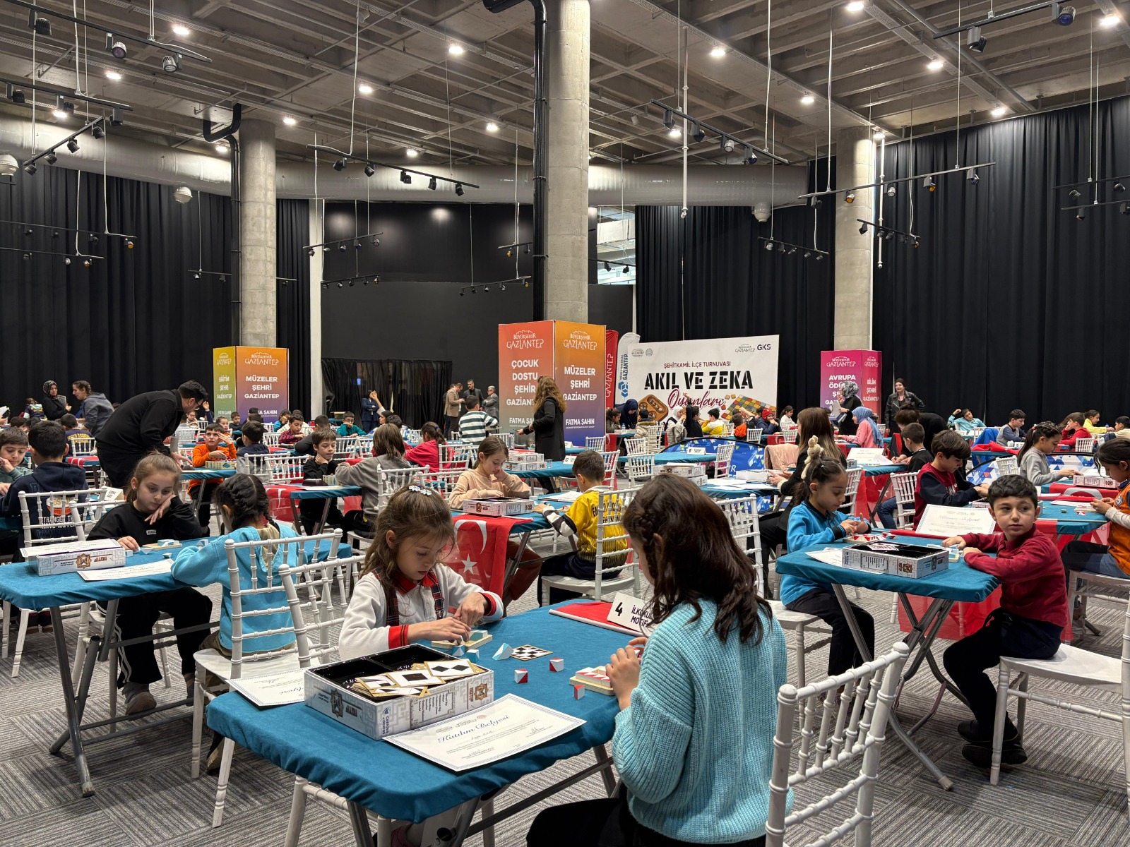 Akıl ve Zeka Oyunları Şehitkamil İlçe Turnuvası Büyük İlgi Gördü