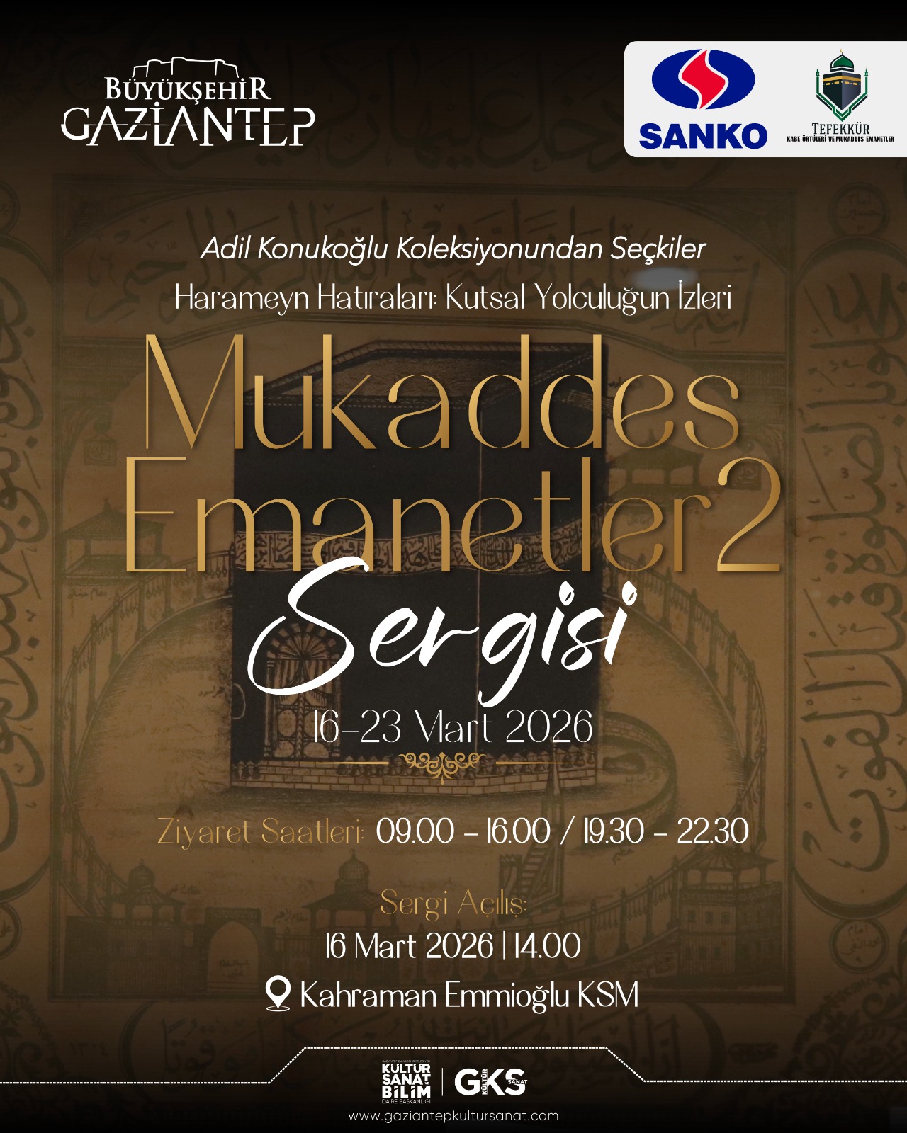 Mukaddes Emanetler 2 Sergisi Açılıyor