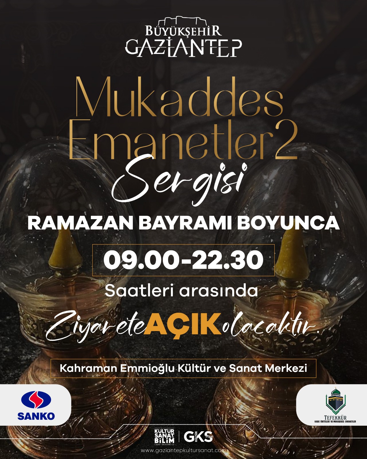 Mukaddes Emanetler 2 Sergisi Bayramın 1. Günü de Ziyaretçilerini Bekliyor… 