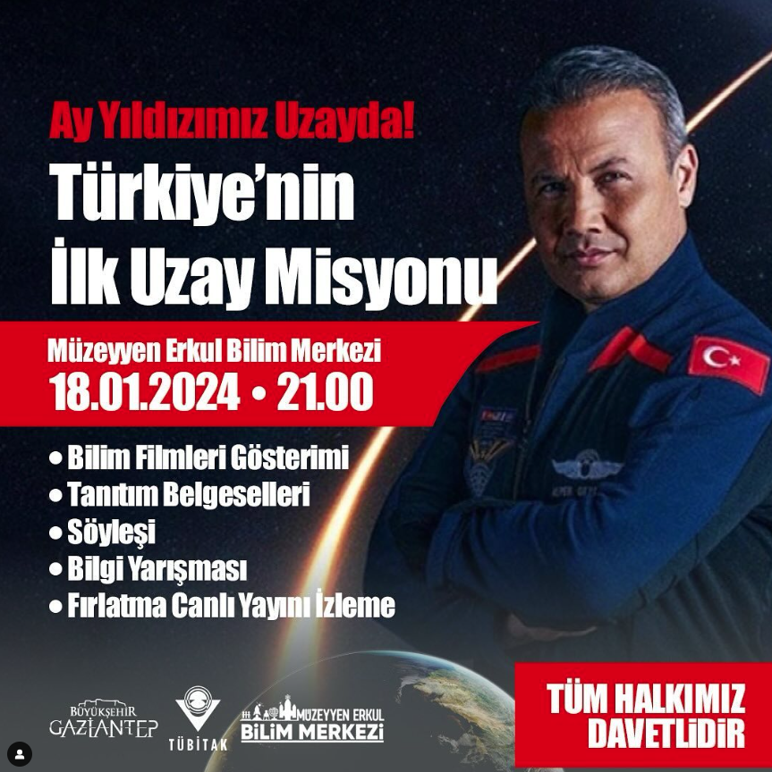 Milli Uzay Yolcumuz Alper Gezeravcı