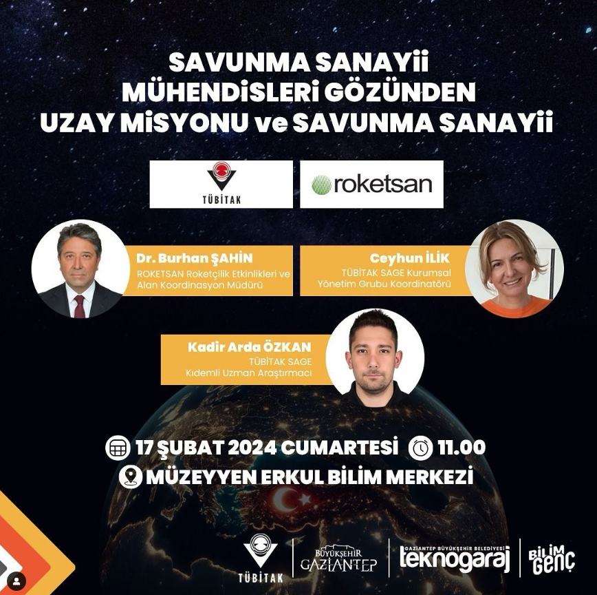 Savunma Sanayii Mühendisleri Gözünden Uzay Misyonu ve Savunma Sanayii