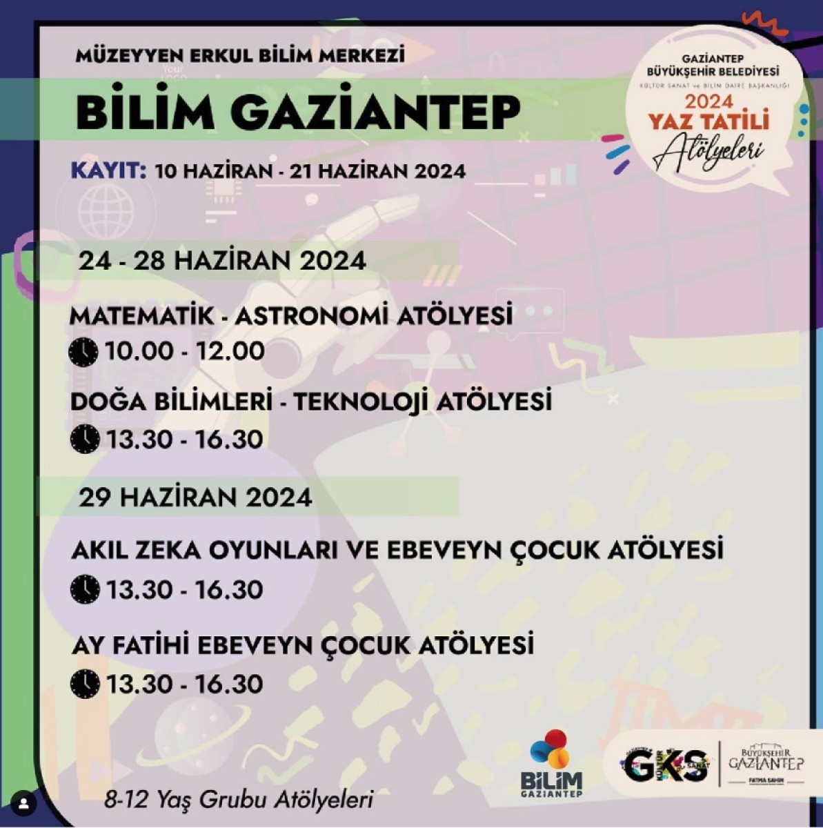 Yaz Okulu Etkinlikleri