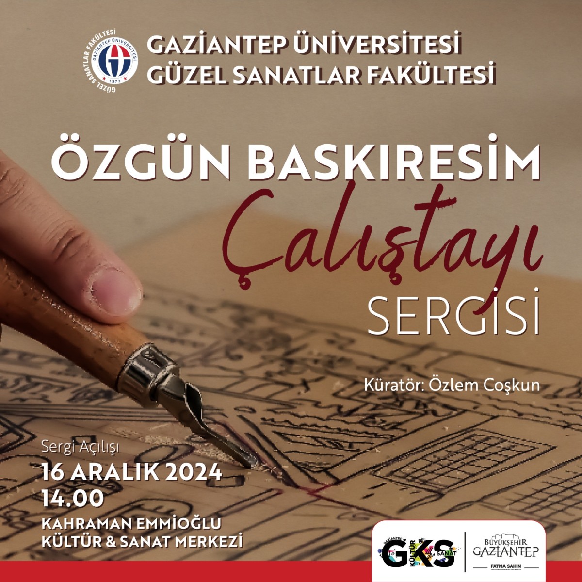 Özgün Baskıresim Çalıştayı Sergisi