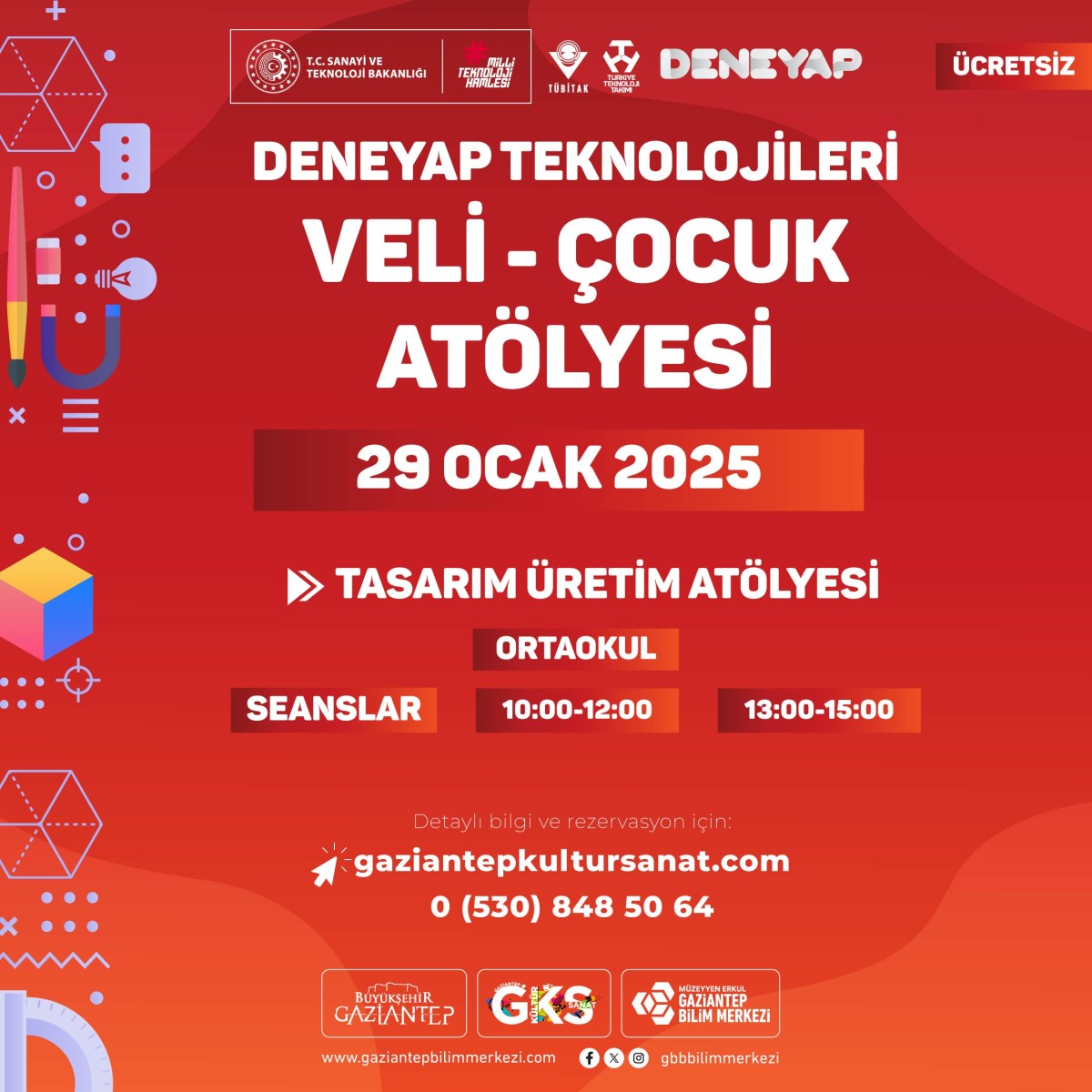 Deneyap Teknolojileri - Tasarım Üretim Atölyesi (Lise)