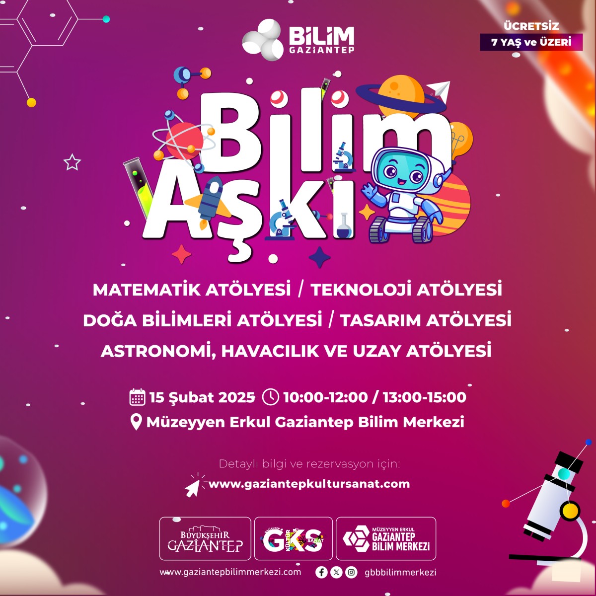 Bilim Aşkıyla Geleceği Tasarla!