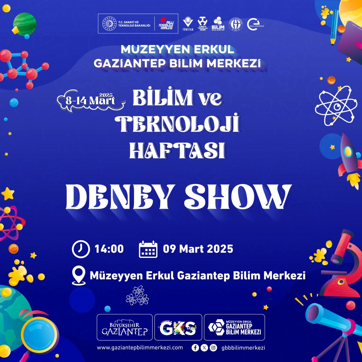 GKS - Deney Show (08-14 Mart Mart Bilim ve Teknoloji Haftası)
