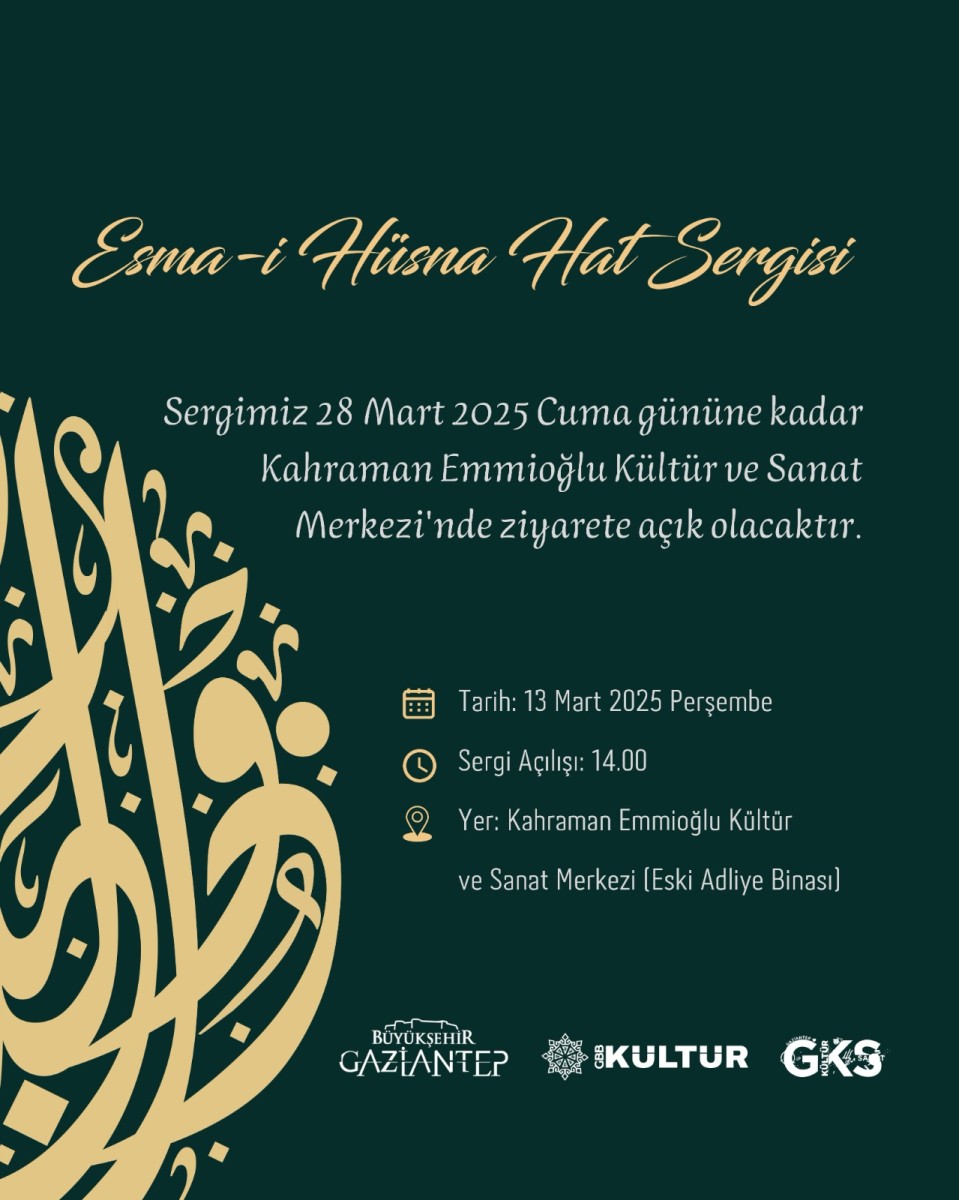 Esma-i Hüsna Hat Sergisi