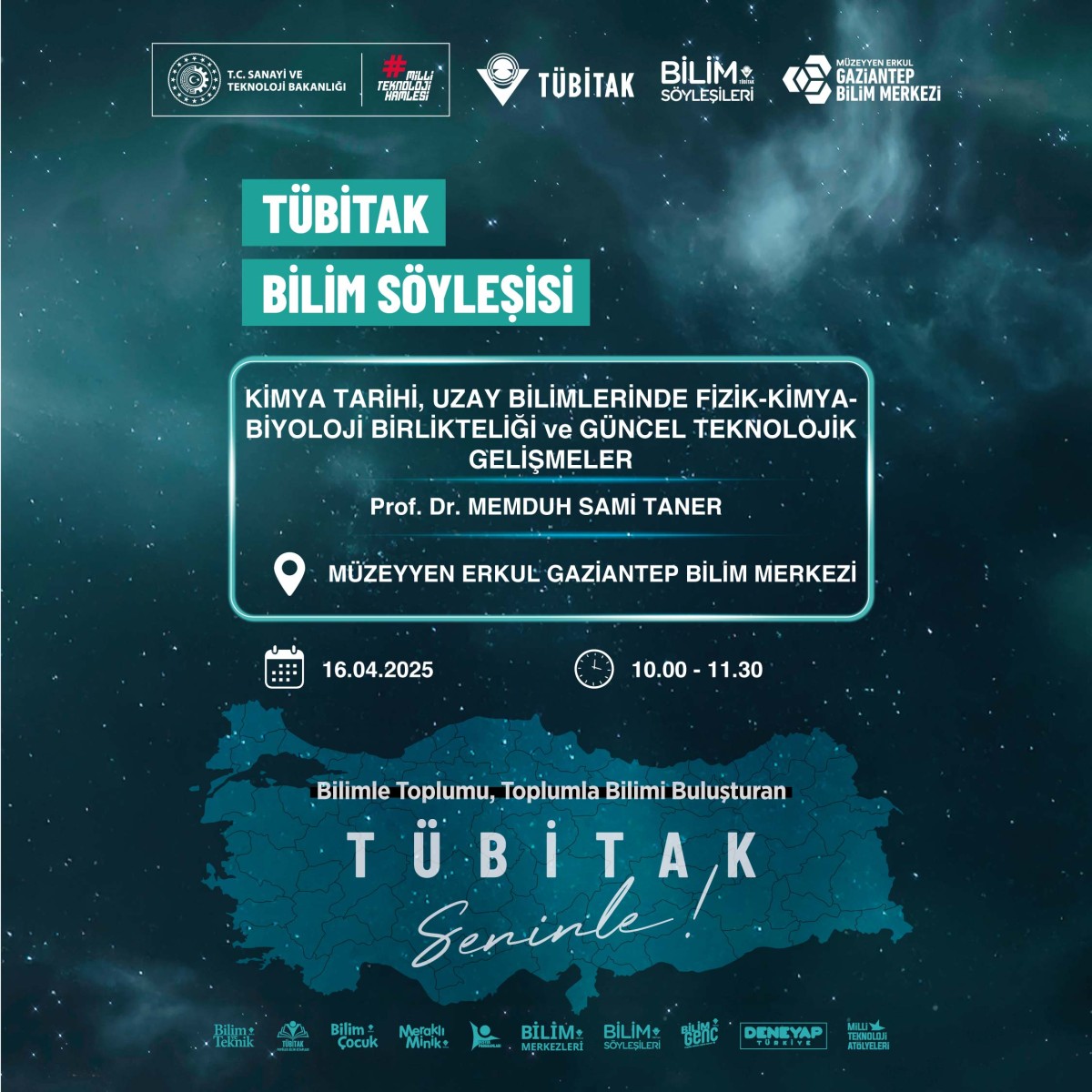 GKS - Tübitak Bilim Söyleşisi
