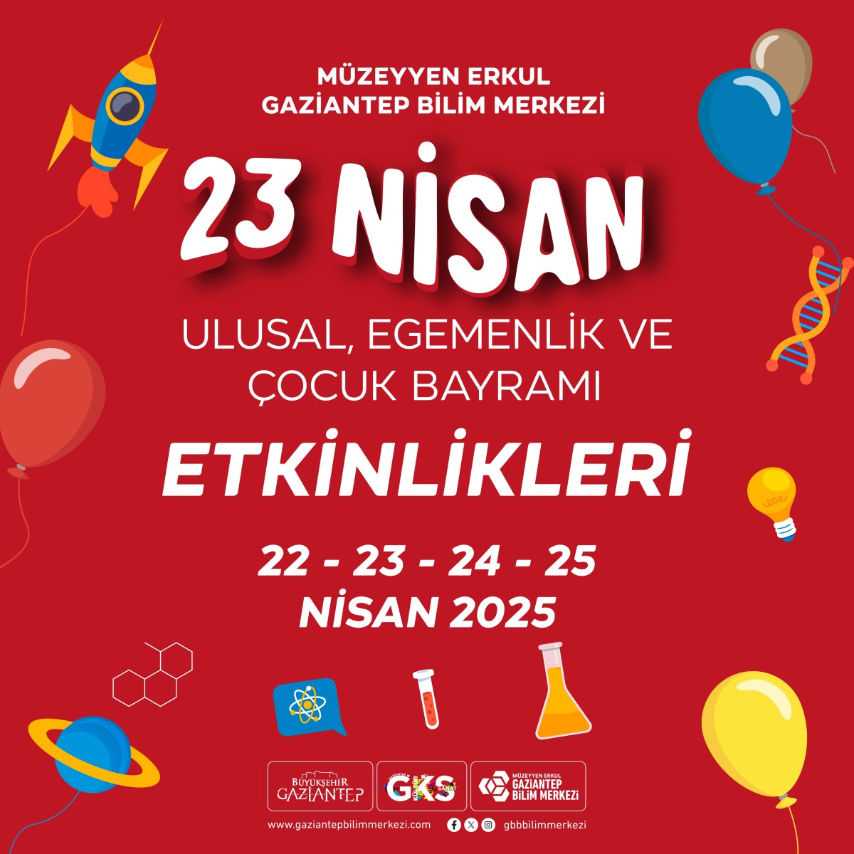 GKS - 23 Nisan Ulusal, Egemenlik ve Çocuk Bayramı Etkinlikleri