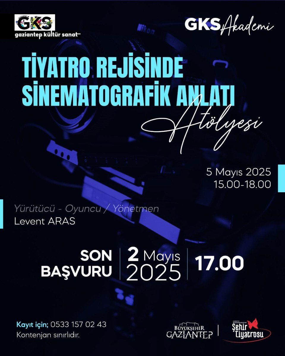 Tiyatroda sinema diliyle düşünmek, sahneye yeni bir gözle bakmak isteyenler için.