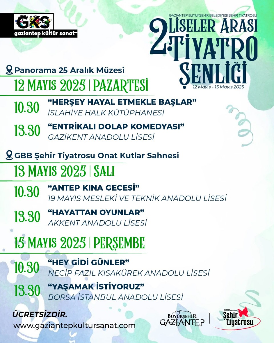 2.Liseler Arası Tiyatro Şenliği...