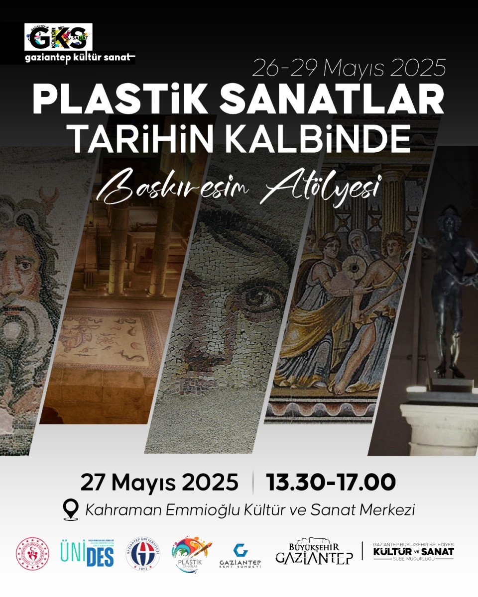 ''PLASTİK SANATLAR TARİHİN KALBİNDE'' BASKIRESİM ÇALIŞTAYI BAŞLIYOR