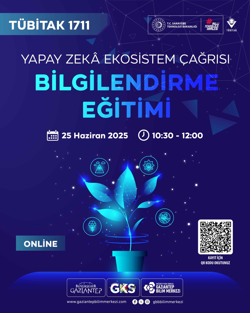 Yapay Zeka Ekosistem Çağrısı Bilgilendirme Eğitimi
