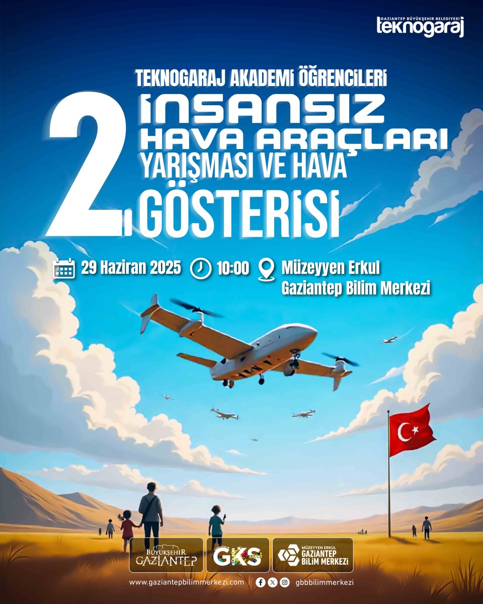 GKS - Teknogaraj Öğrencileri 2. İnsansız Hava Araçları Yarışması ve Hava Gösterisi