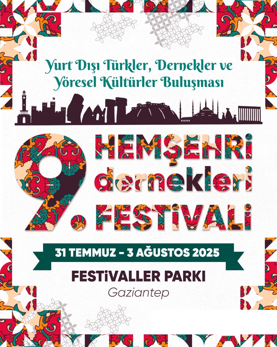 GKS - 9.Hemşehri Dernekleri Festivali Yurt Dışı Türkler, Dernekler ve Yöresel Kültürler Buluşması
