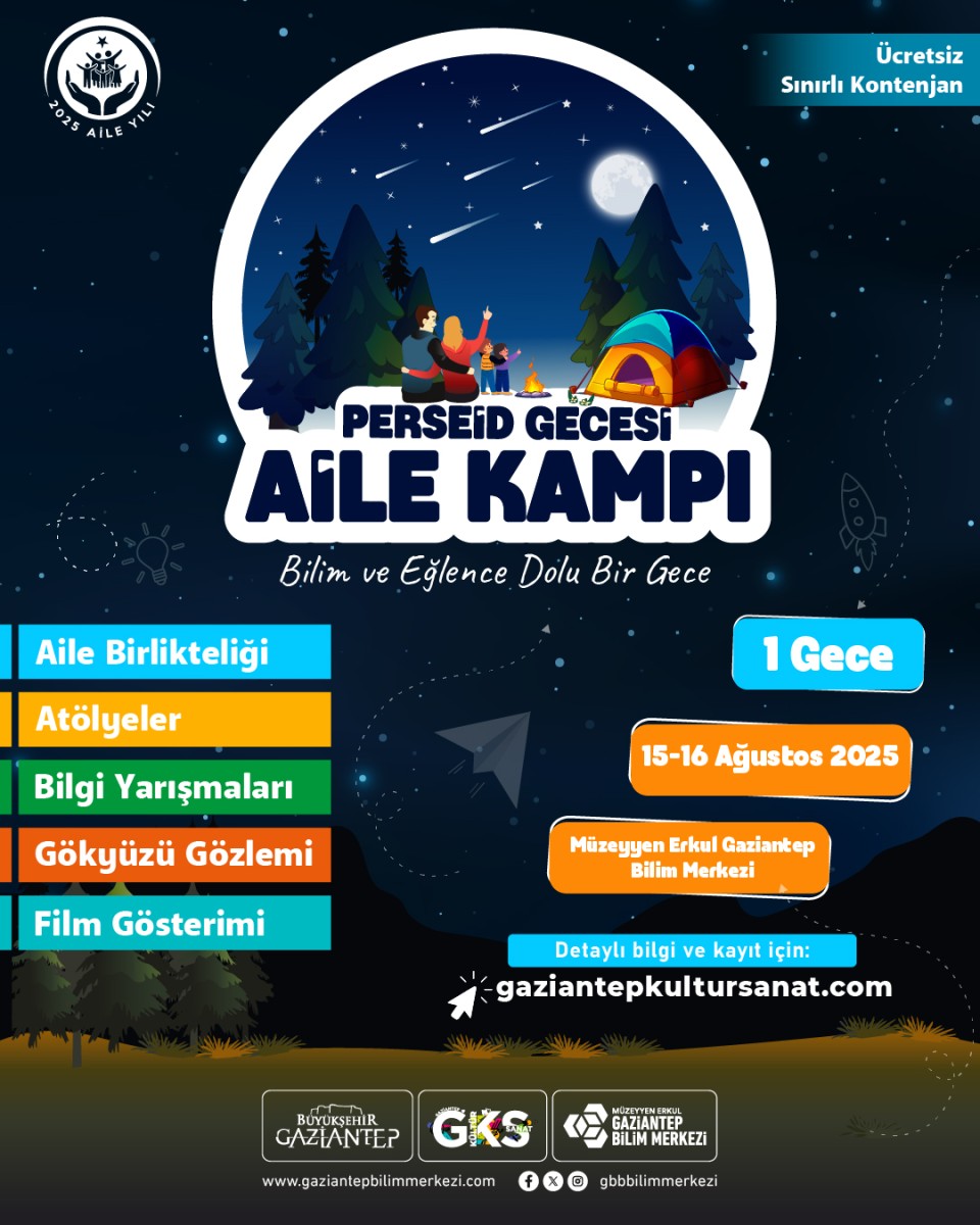 GKS - Perseid Gecesi Aile Kampı