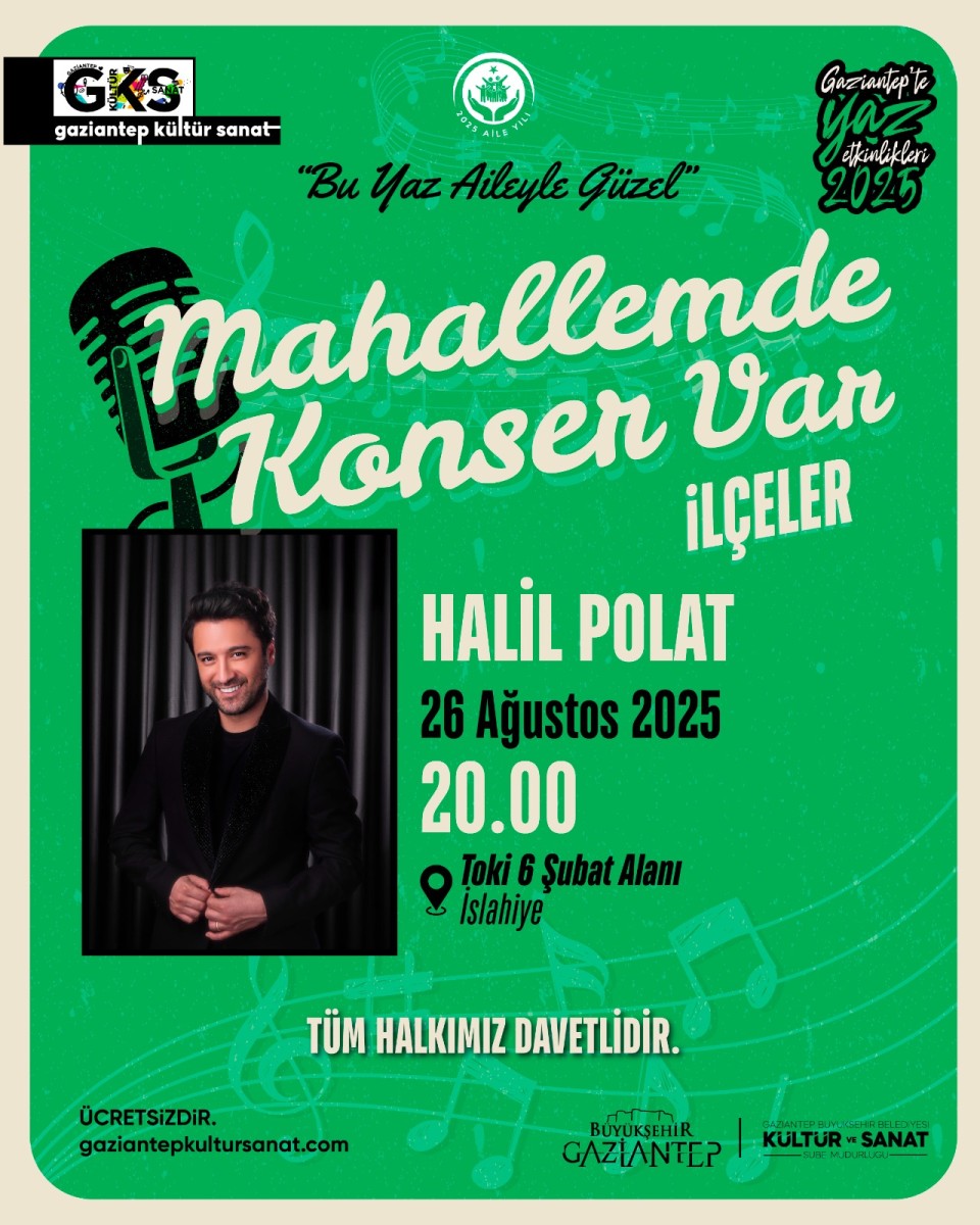 Mahallemde Konser Var / İlçeler: Halil Polat