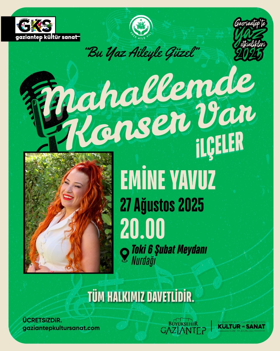 Mahallemde Konser Var / İlçeler: Emine Yavuz