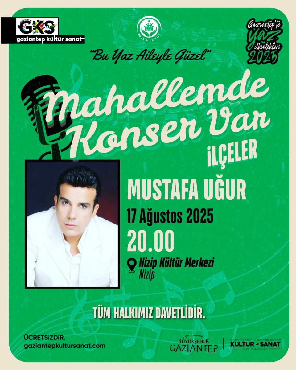 Mahallemde Konser Var / İlçeler: Mustafa Uğur