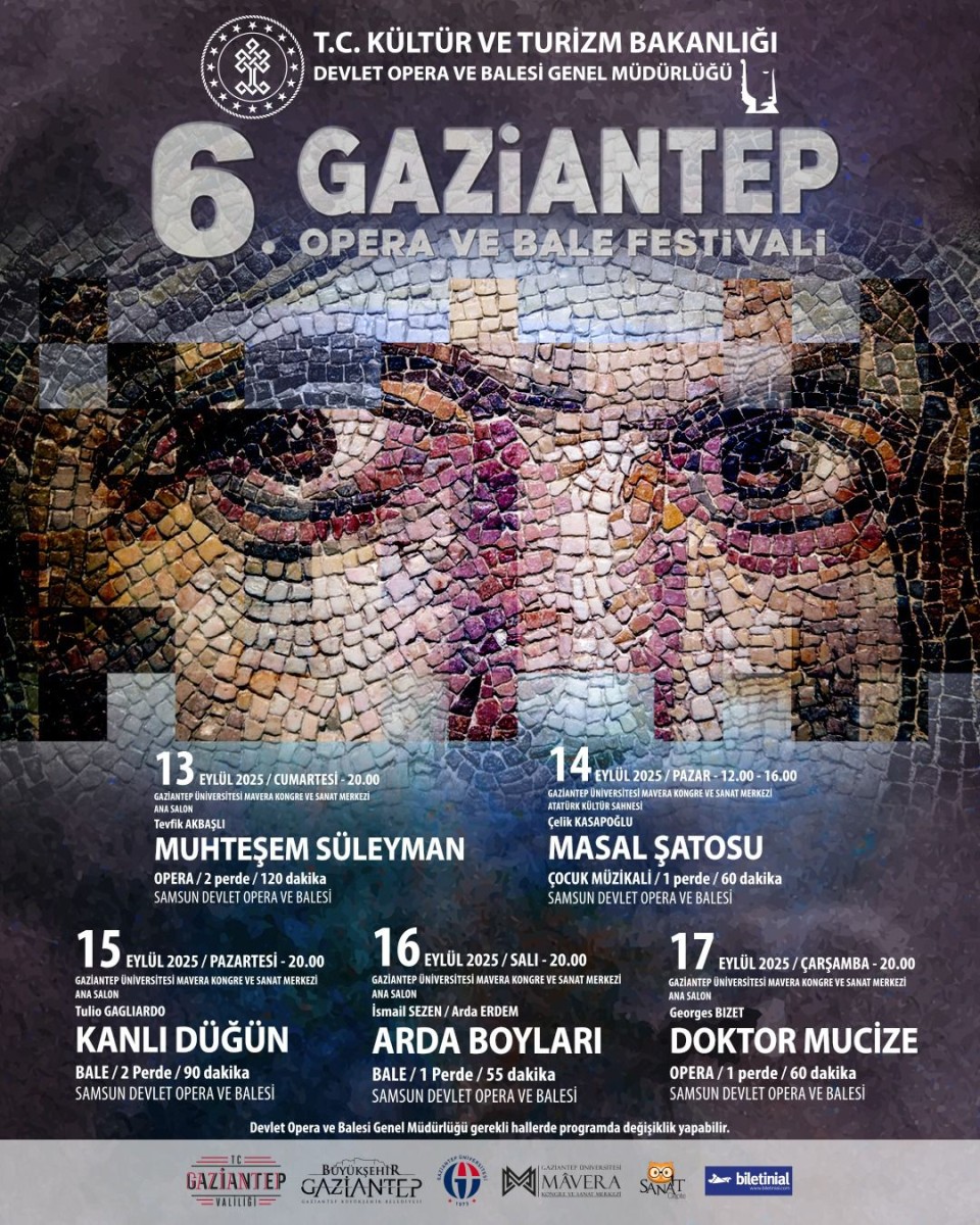6.Gaziantep Opera ve Bale Festivali 