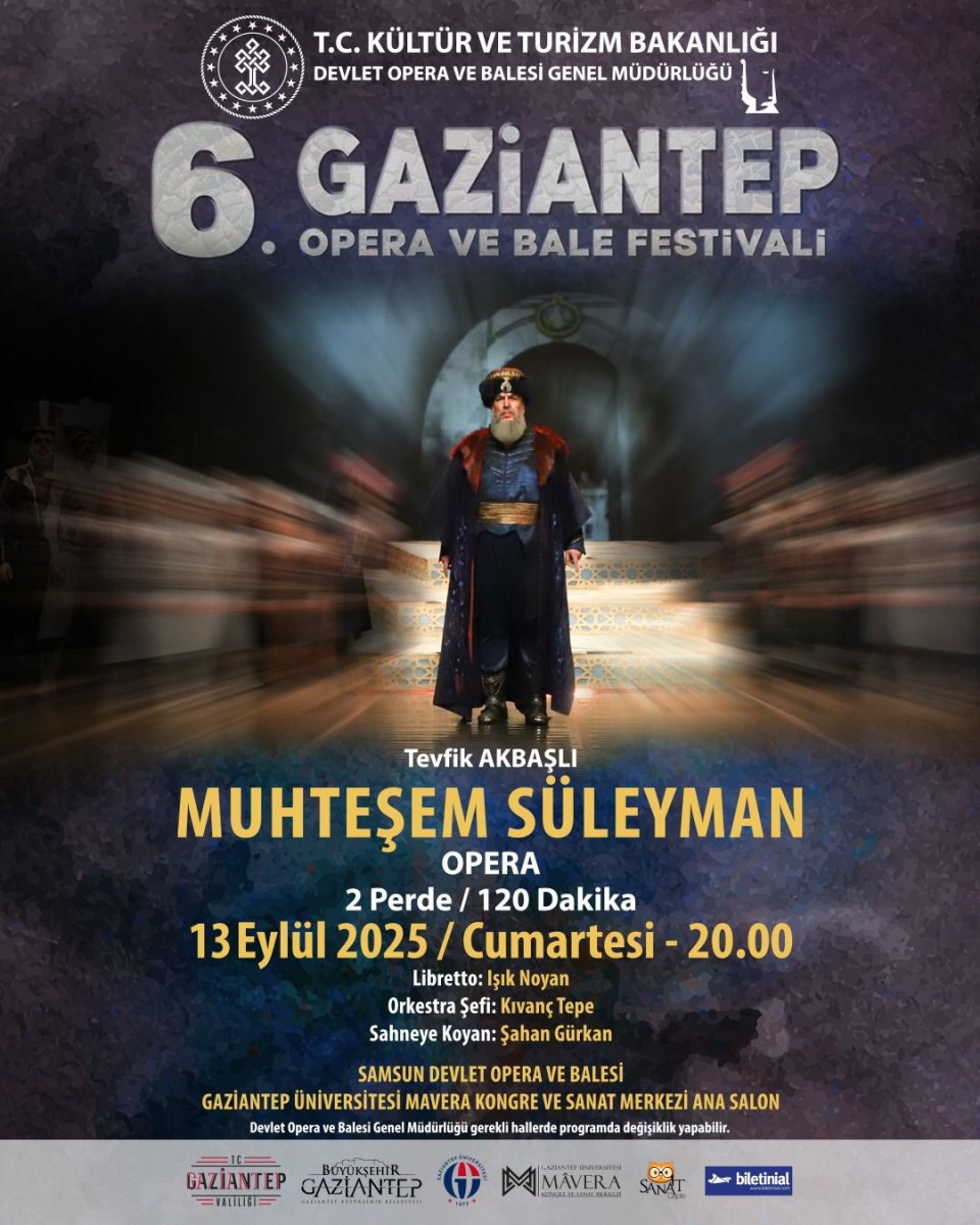 6.Gaziantep Opera ve Bale Festivali 