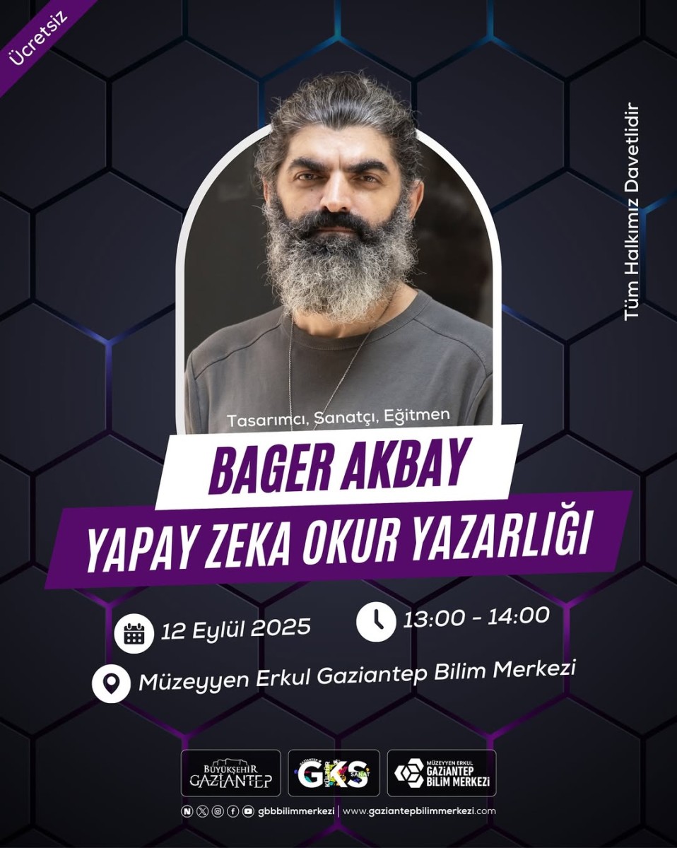 GKS - Yapay Zeka Okur Yazarlığı-Bager AKBAY