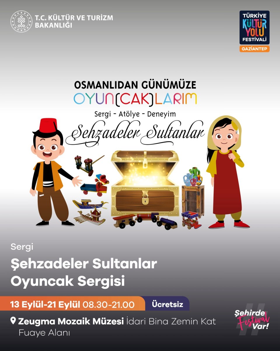 Şehzadeler Sultanlar Oyuncak Sergisi