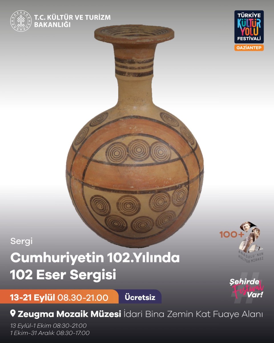 Cumhuriyetin 102.Yılında 102 Eser Sergisi