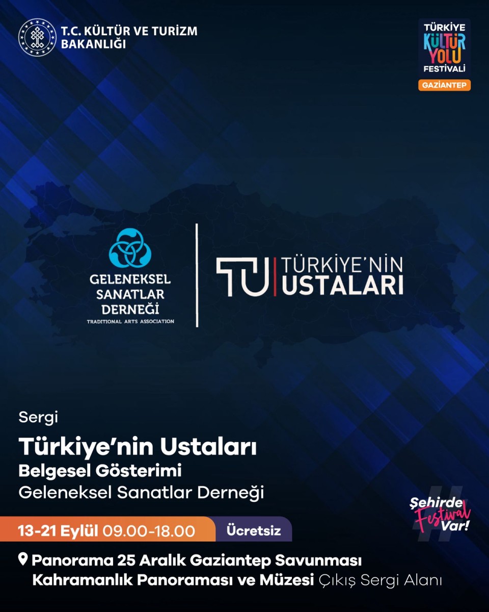 Türkiye'nin Ustaları Belgesel Gösterimi & Sergisi
