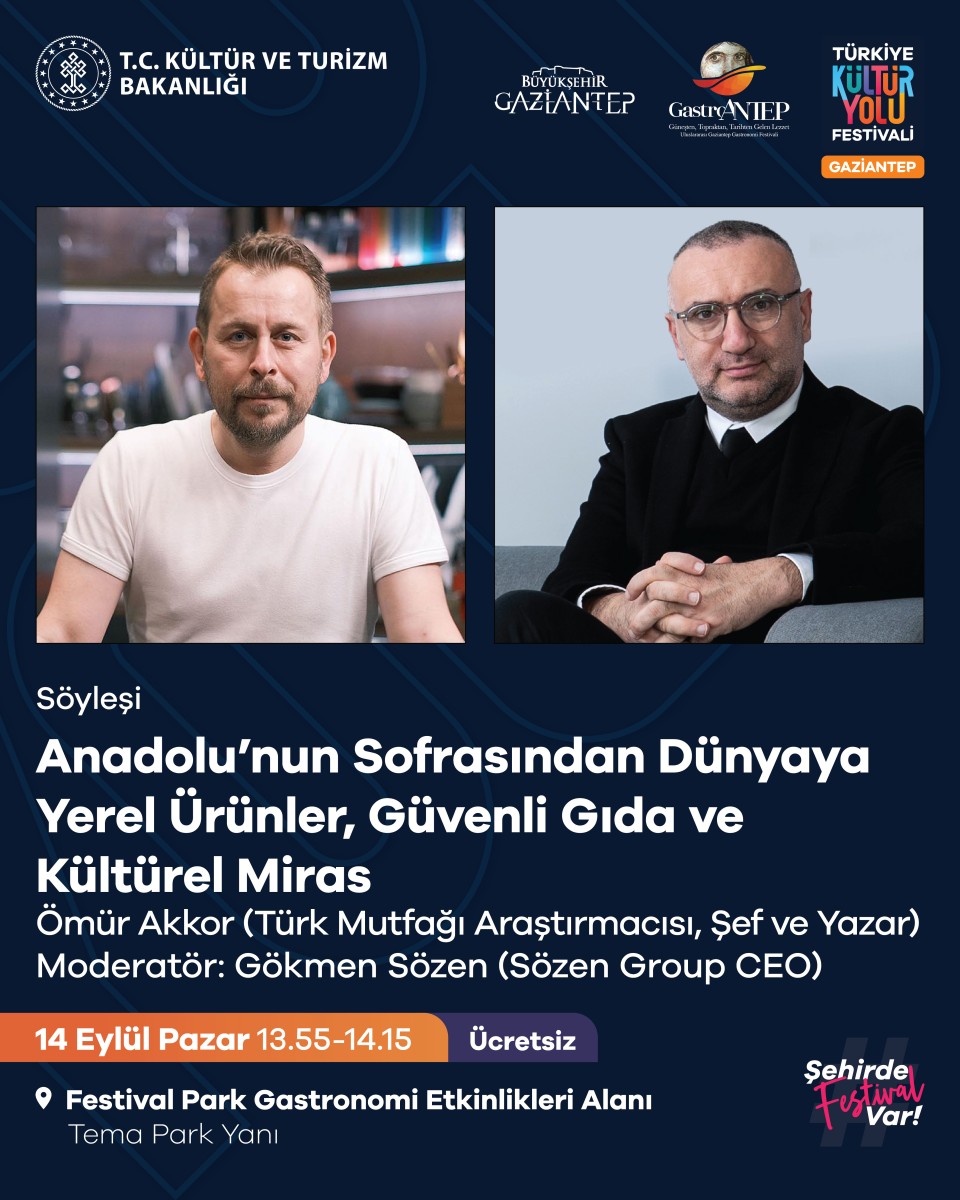 Anadolu’nun Sofrasından Dünyaya Yerel Ürünler, Güvenli Gıda & Kültürel Miras