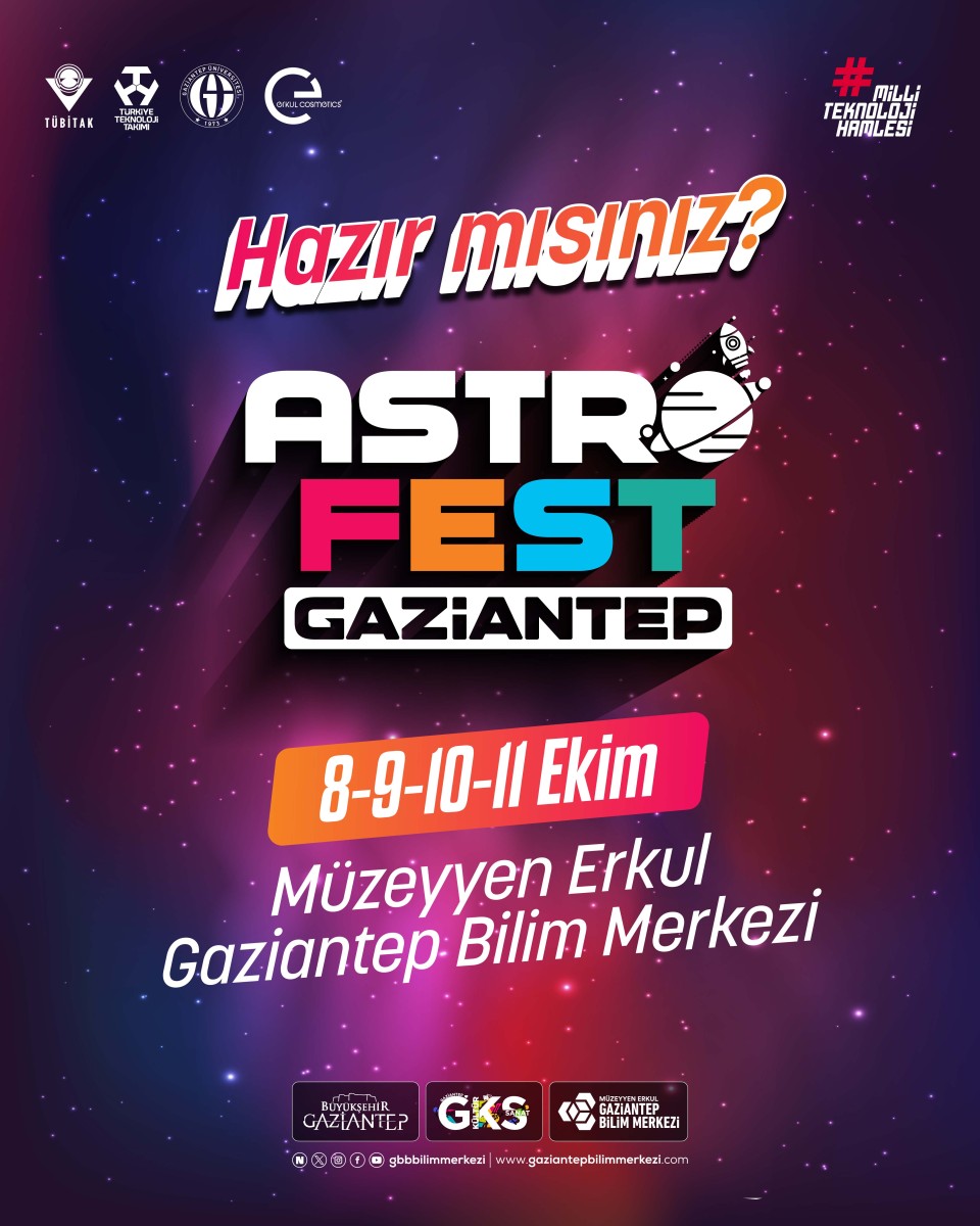 GKS - Astrofest Gaziantep Başlıyor