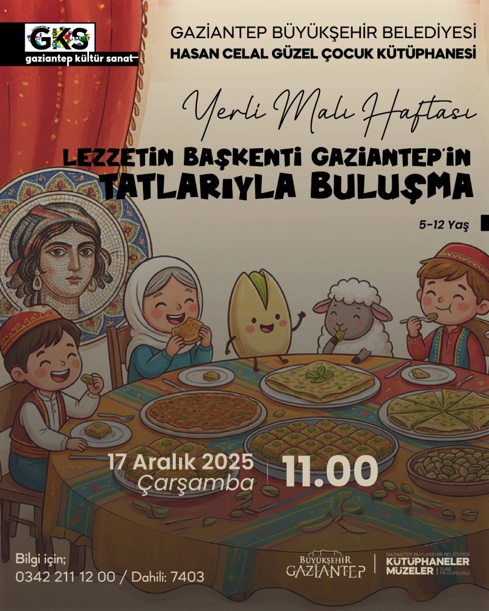 GKS - Kütüphanede Yerli Malı Haftasını Kutluyoruz