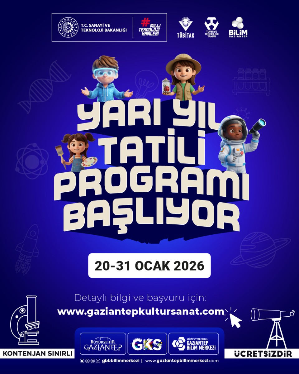 Yarıyıl Tatili Etkinlikleri Başlıyor!