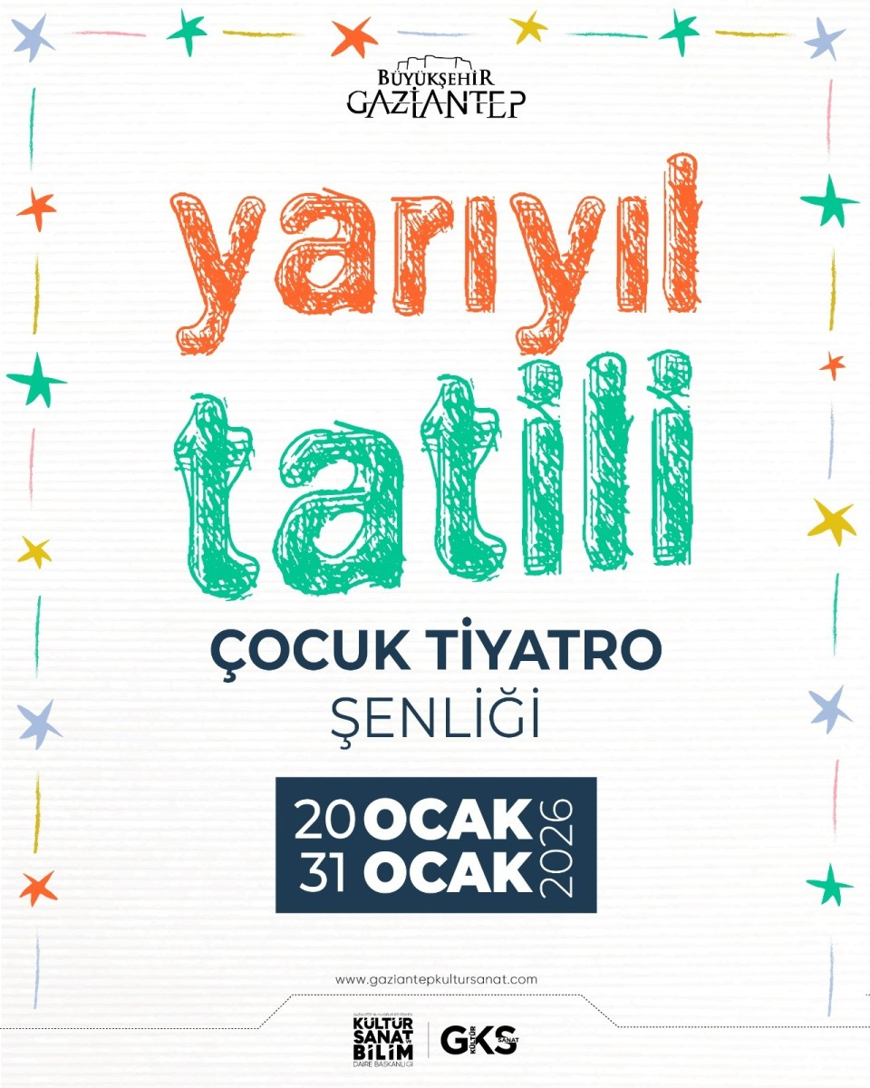 Çocuk Tiyatroları Şenliği Başlıyor! Yarıyıl tatilinde minik sanatseverler için perde açılıyor! 