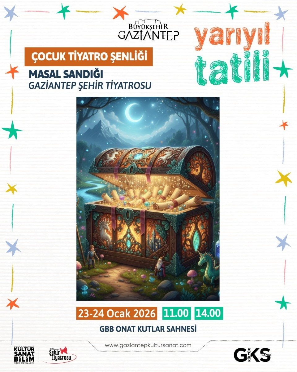 'Masal Sandığı ' Gaziantep Şehir Tiyatrosu masal dinletisi.