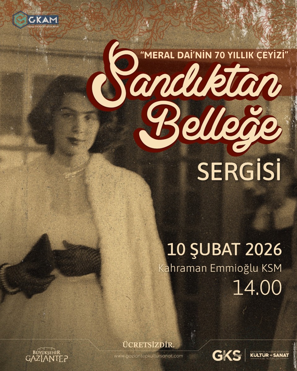 ''MERAL DAİ'NİN 70 YILLIK ÇEYİZİ'' SANDIKTAN BELLEĞE SERGİSİ