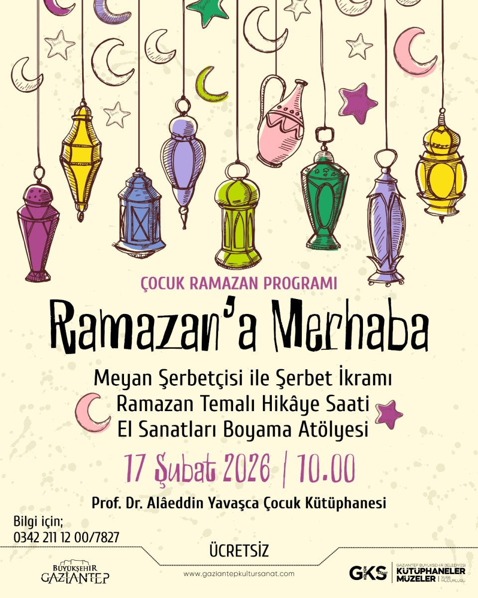 Kütüphanede Çocuk Ramazan Programı 