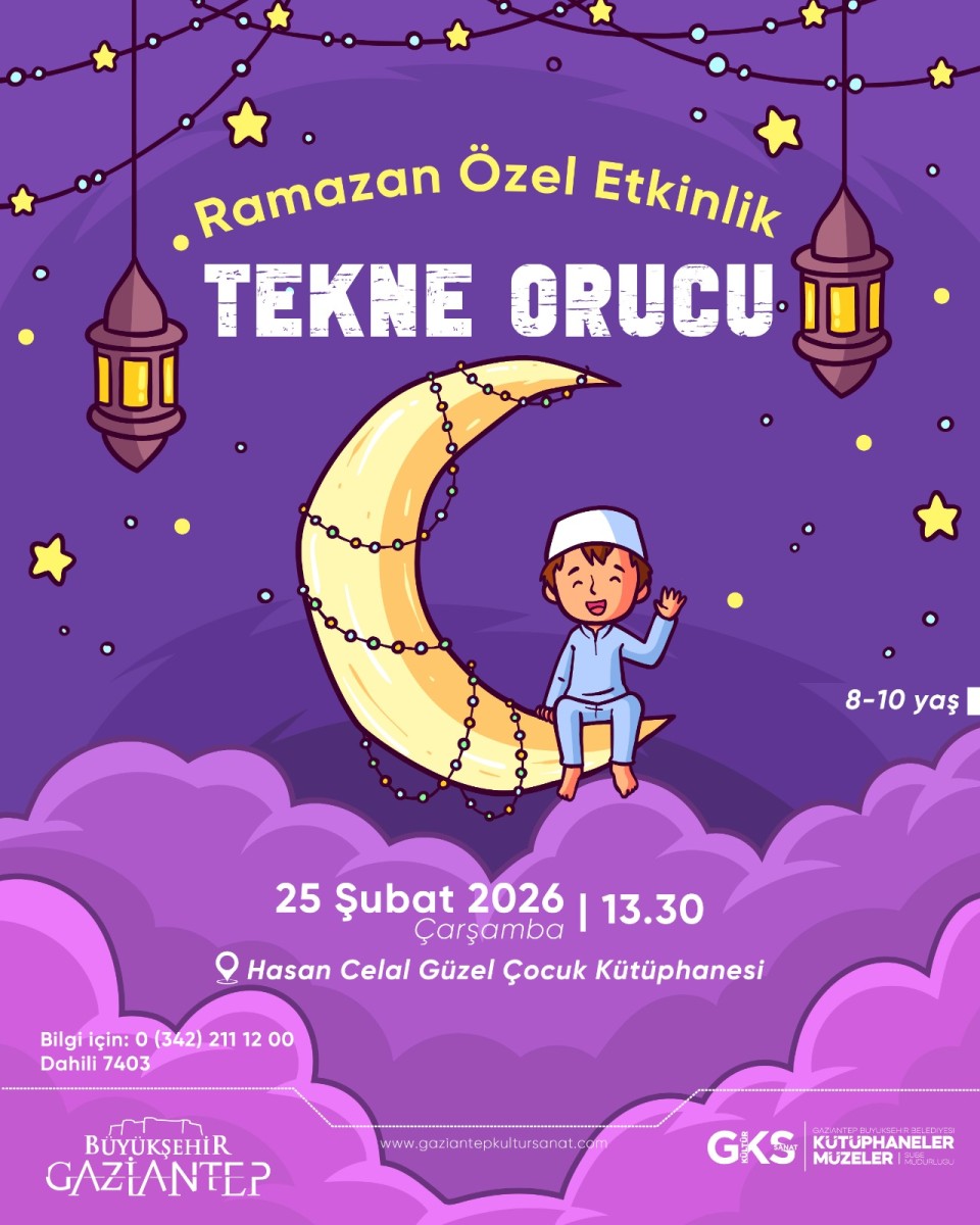 Ramazan Özel Etkinliği: Tekne Orucu