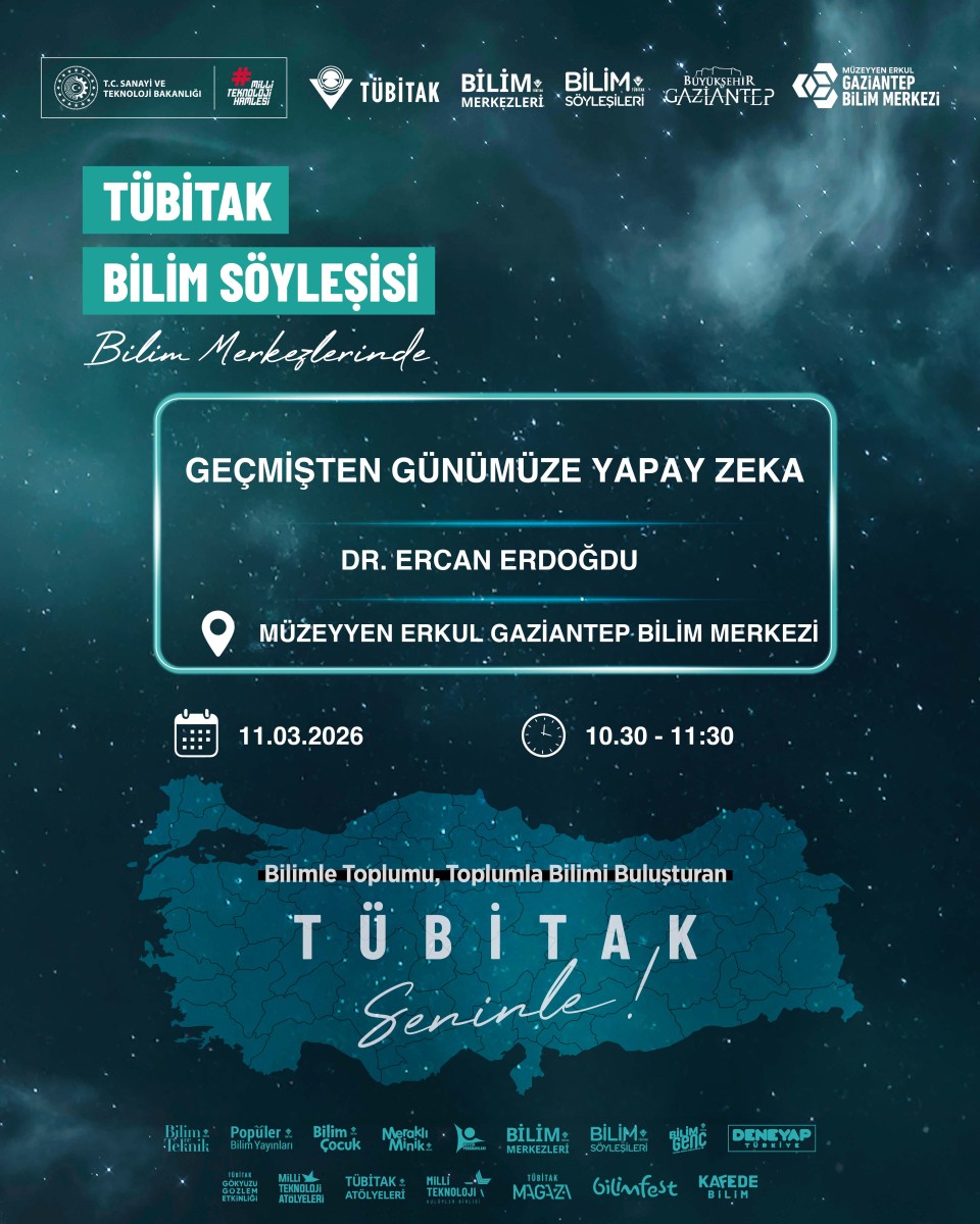 GKS - Tübitak Bilim Söyleşisi Dr. Ercan Erdoğdu 