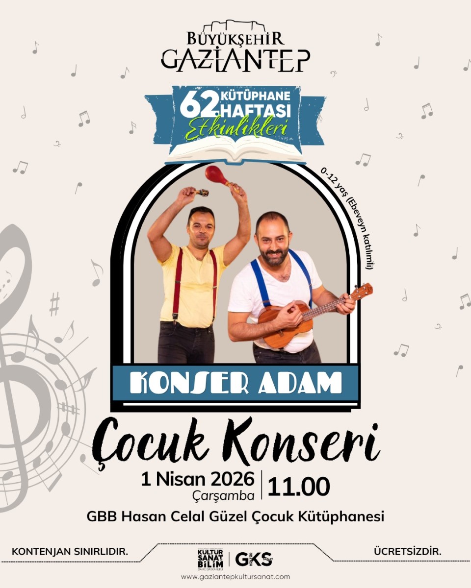 62. Kütüphane Haftası Çocuk Konserleri