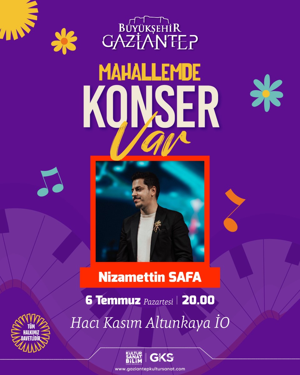 Mahallemde Konser Var: Nizamettin Safa