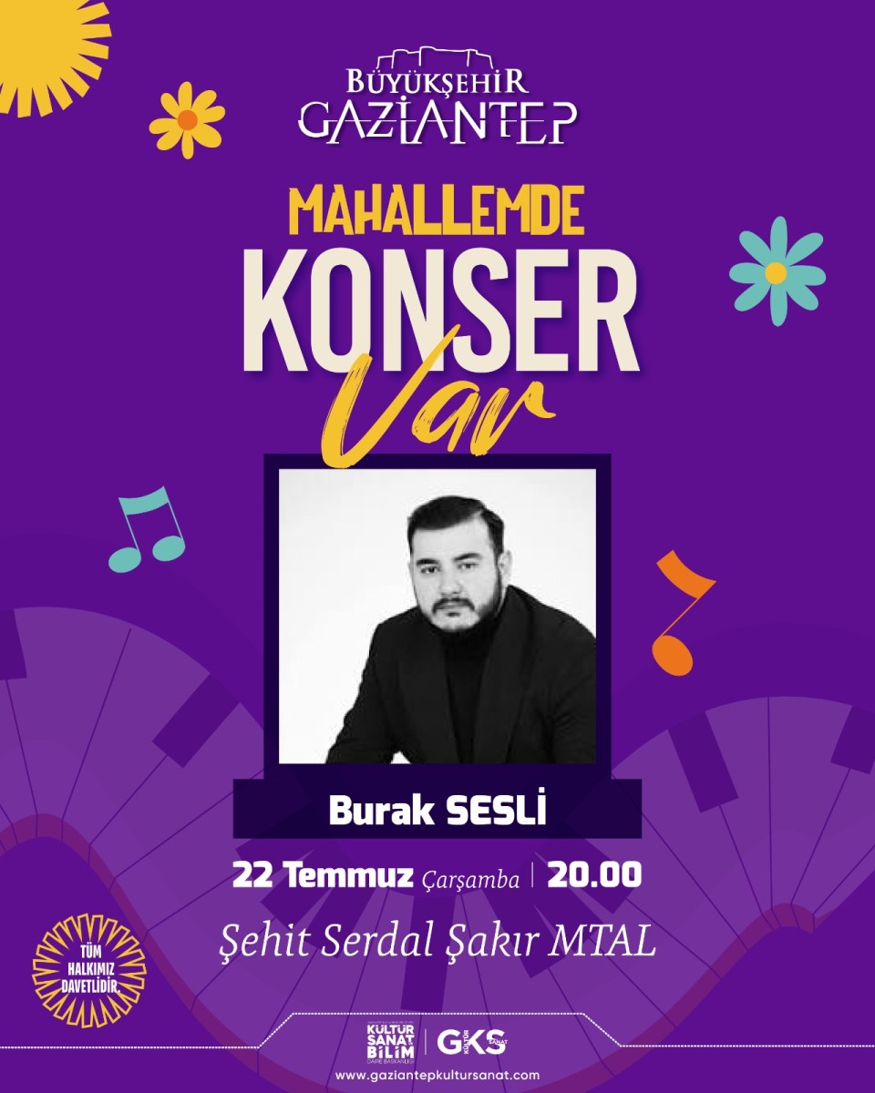 Mahallemde Konser Var: Burak Sesli