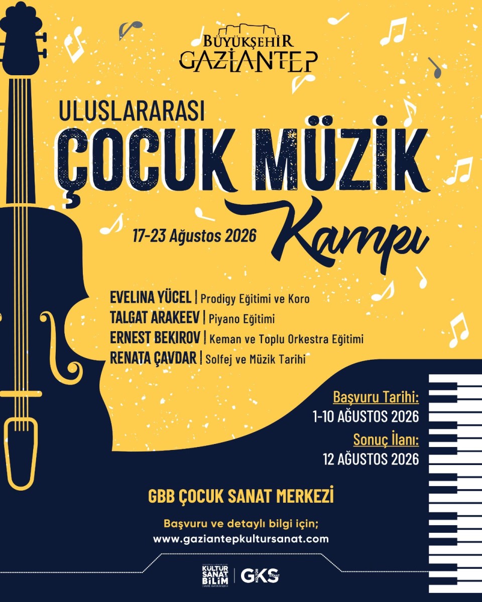 ÇOCUK SANAT MERKEZİ ULUSLARARASI ÇOCUK MÜZİK KAMPI