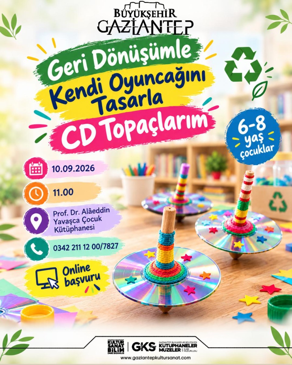 ATIKTAN OYUNCAĞA GERİ DÖNÜŞÜM ATÖLYESİ